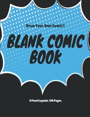 Blank Comic Book cover