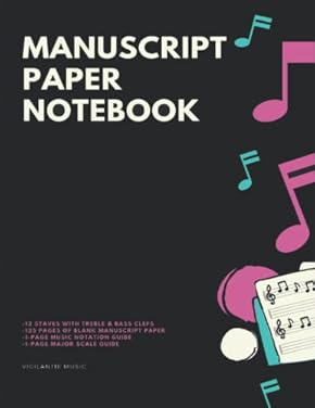 Manuscript Notebook cover